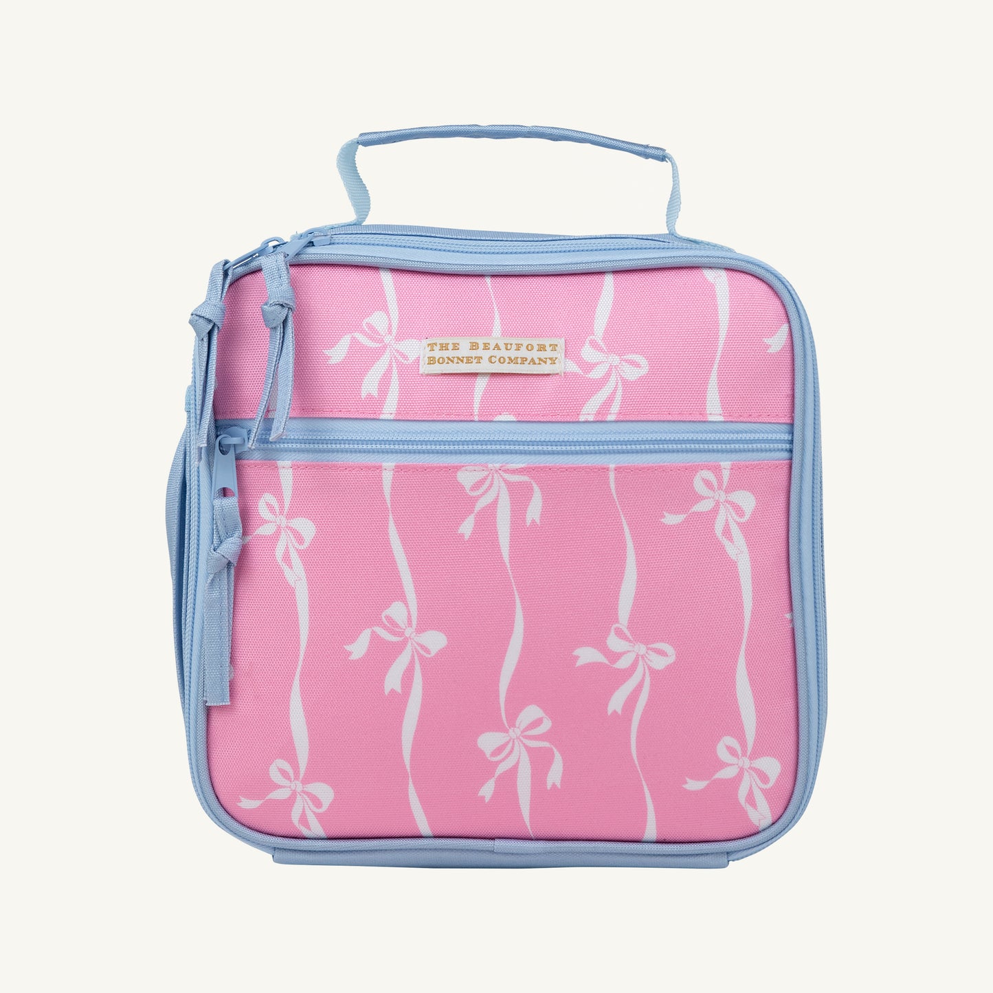Peyton Pencil Pouch Bell Court Bows Hamptons Hot Pink