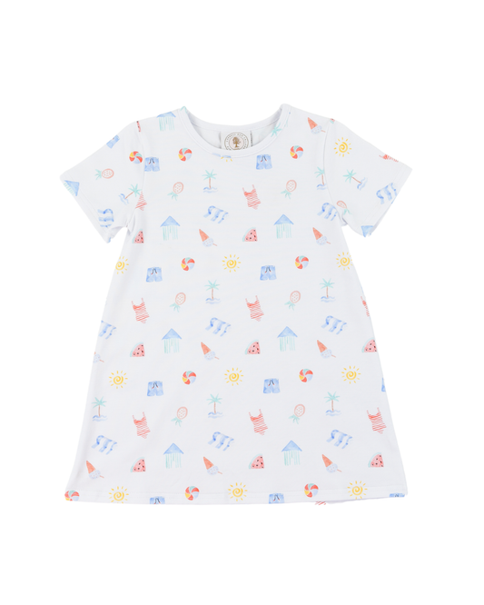 Susie Swing Dress-Saltwater Soirée