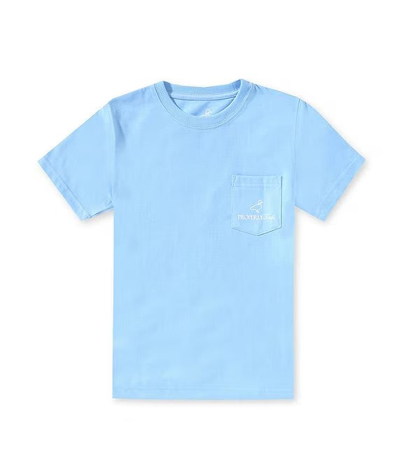 Boys Study Buddy SS Light Blue