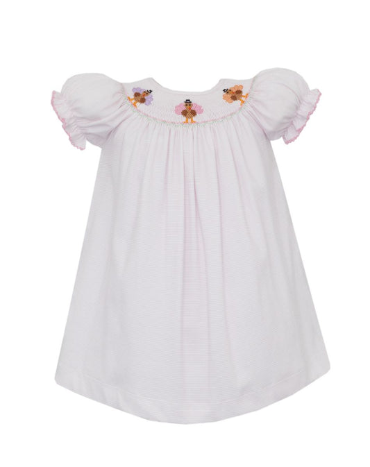 Turkey Girl Knit Stripe Bishop