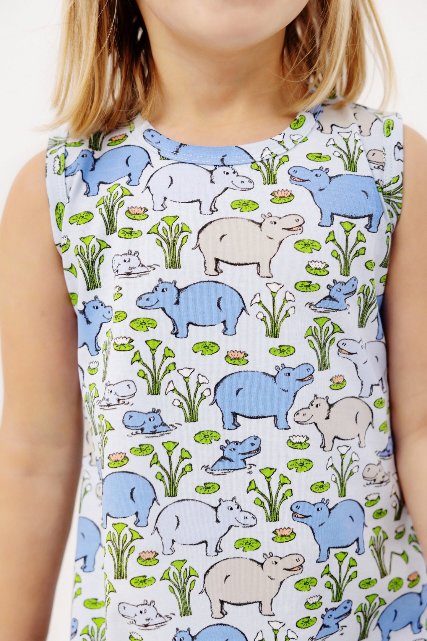 Polly Play Dress Bal Harbor Hippo Beale Street Blue