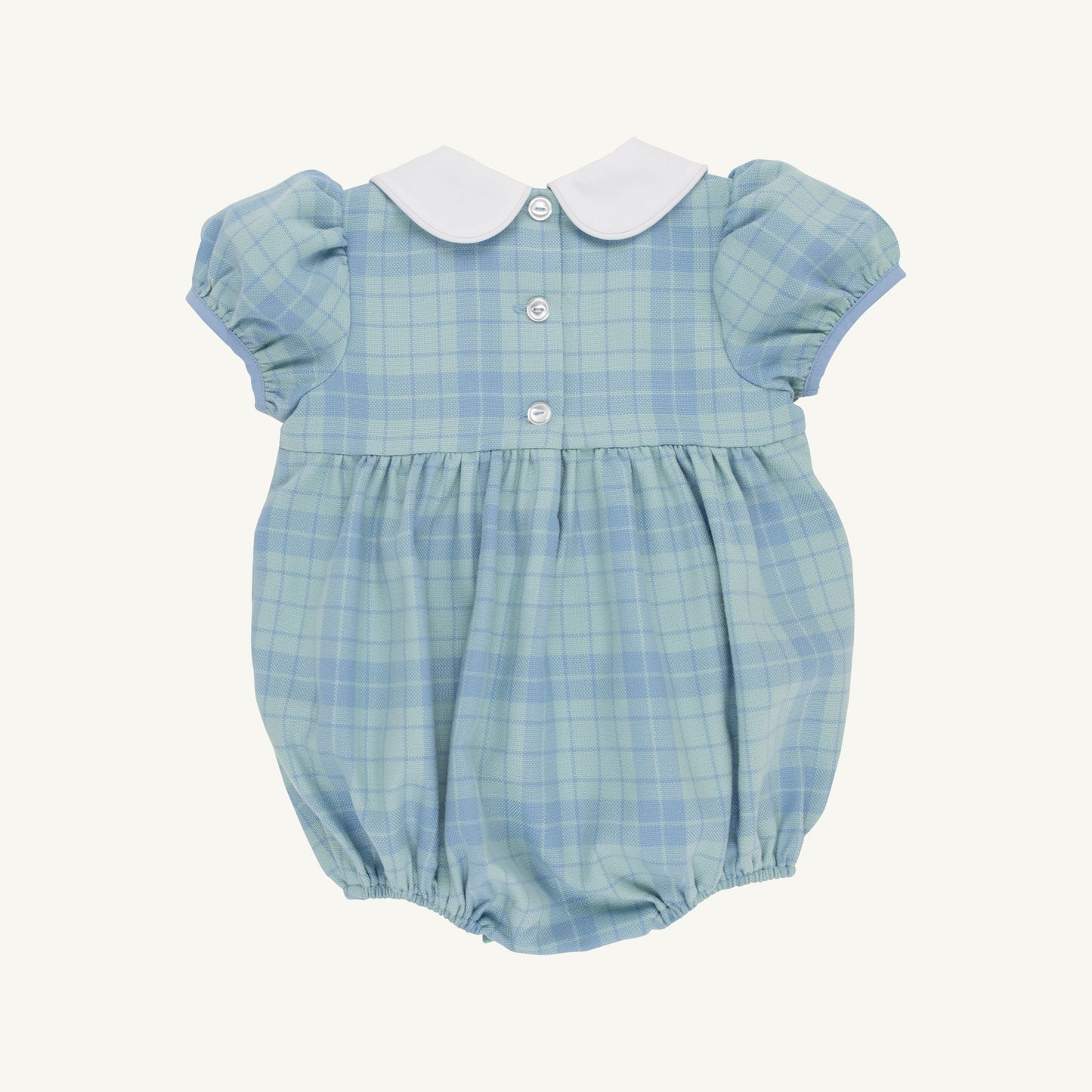 Cindy Lou Bubble Audubon Park Plaid Worth Ave White