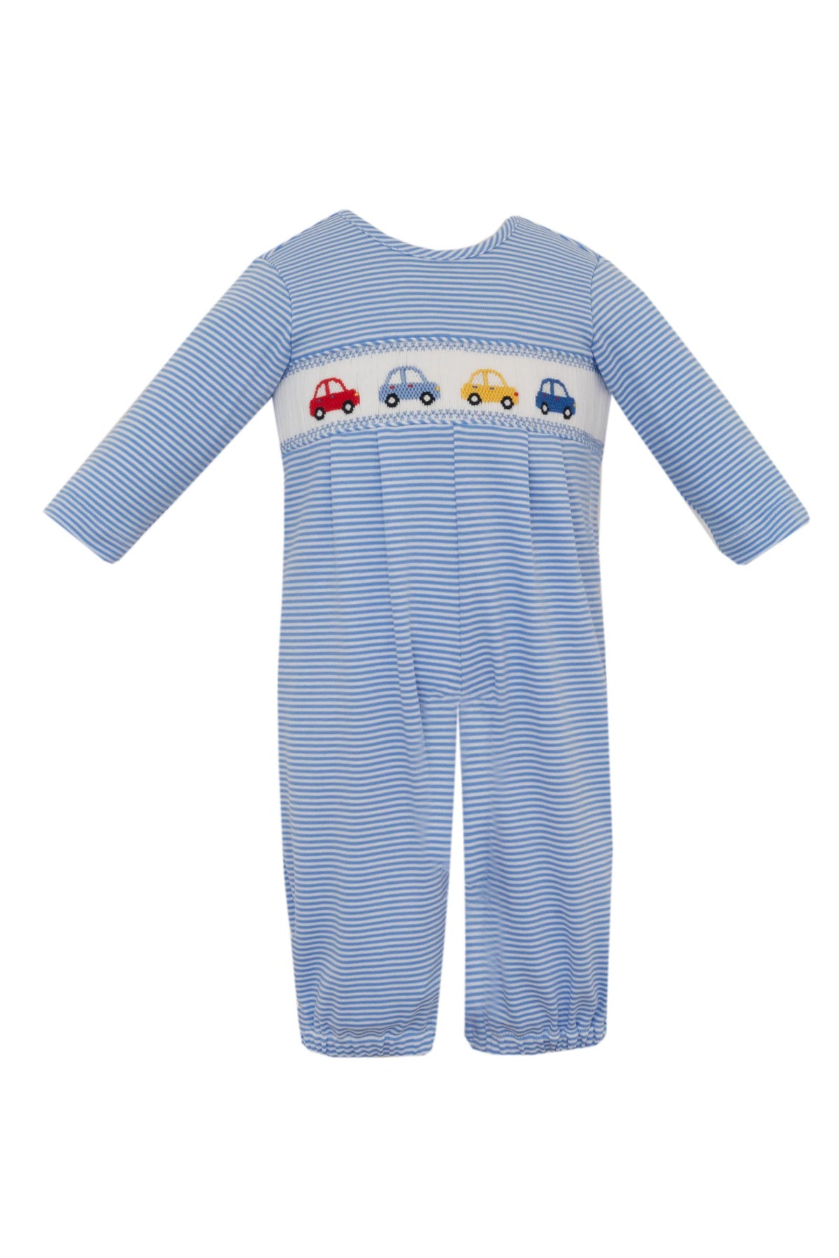 Cars Periwinkle Stripe Romper