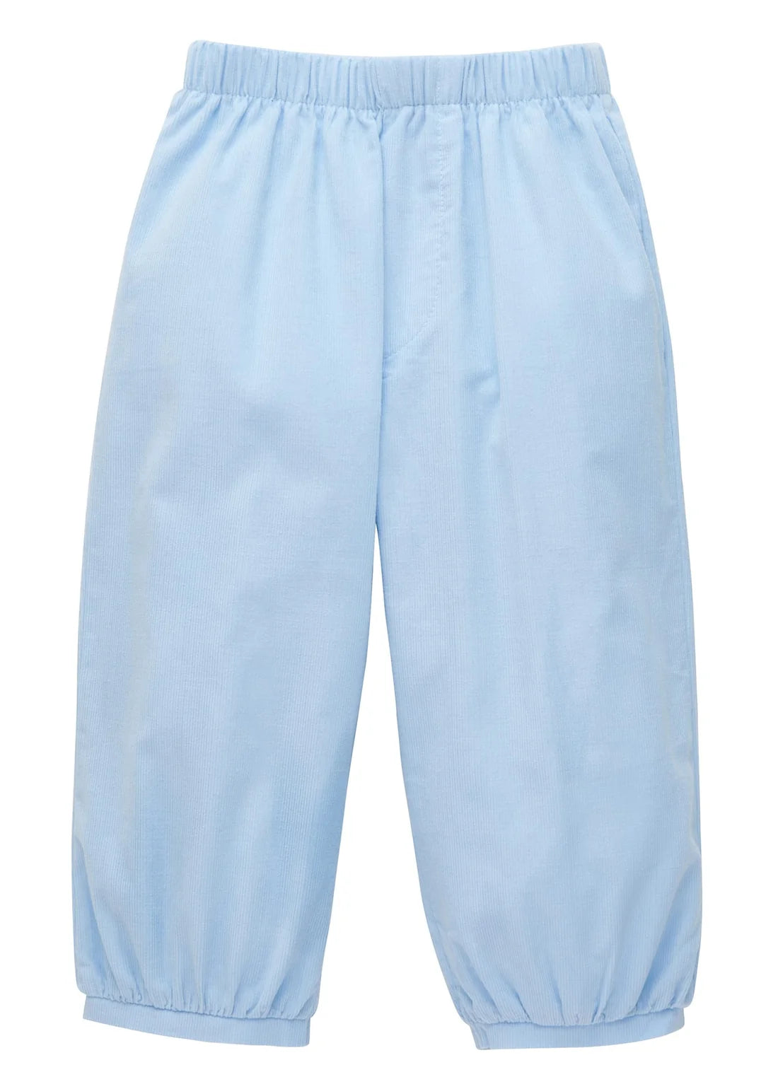 Banded Pants - Light Blue Corduroy
