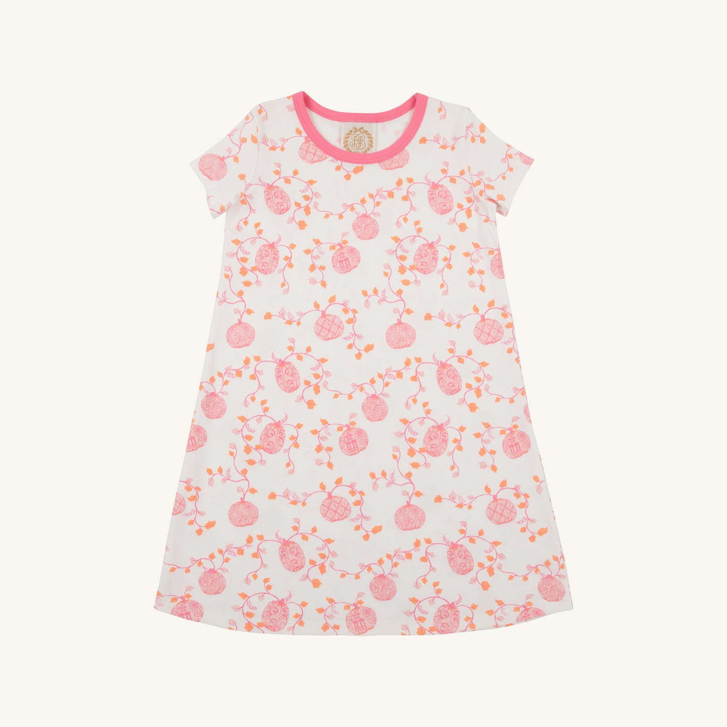 Polly Play Dress Short Sleeve Gourd-geous Palmetto Pearl Romany Rose