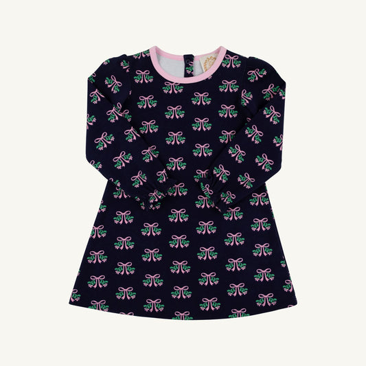 Sadie Sweatshirt Dress Beloved Bows Pier Party Pink