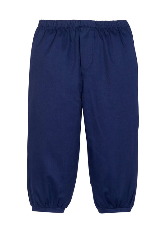 Banded Pants - Navy Twill