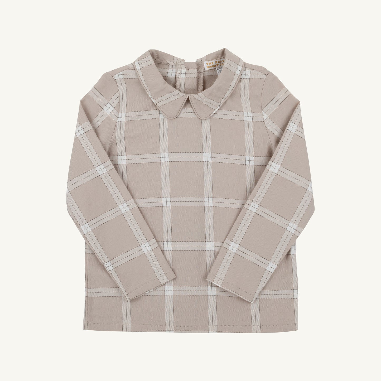 Peter Pan Collared Shirt and Onesie Flannel Thompson Park Plaid