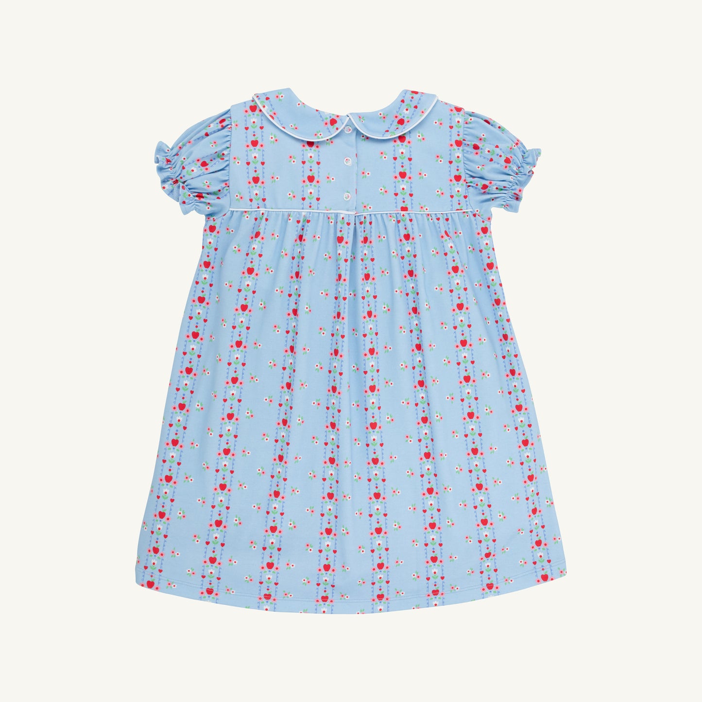 Holly Day Dress First Day Flowers Worth Avenue White