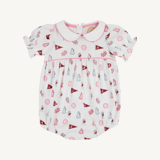 Alabama Britt Bubble Sweet Home Honey with Worth Avenue White & Hamptons Hot Pink