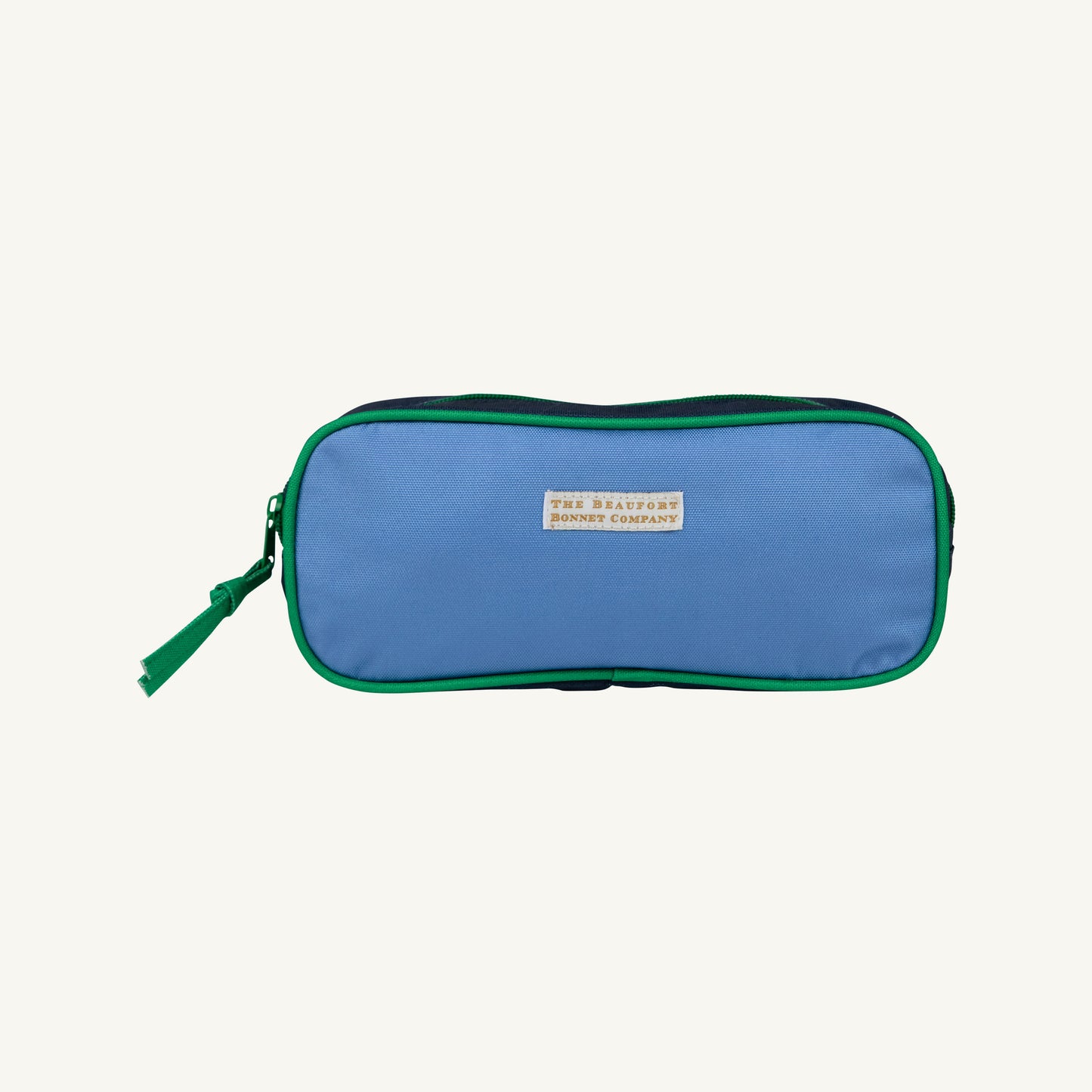 Peyton Pencil Pouch Barbados Blue Beale Street Blue Nantucket Navy Kiawah Kelly Green