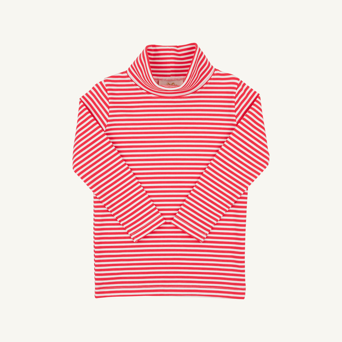Tatum's Turtleneck & Onesie Richmond Red Stripe