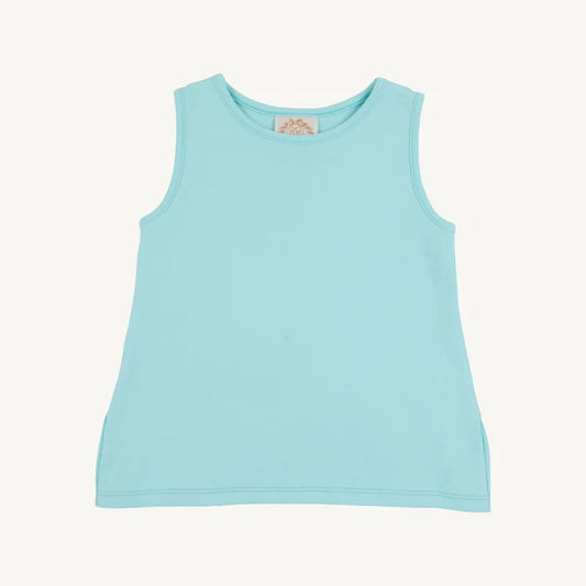 Love You Back Top Edisto Egg Blue