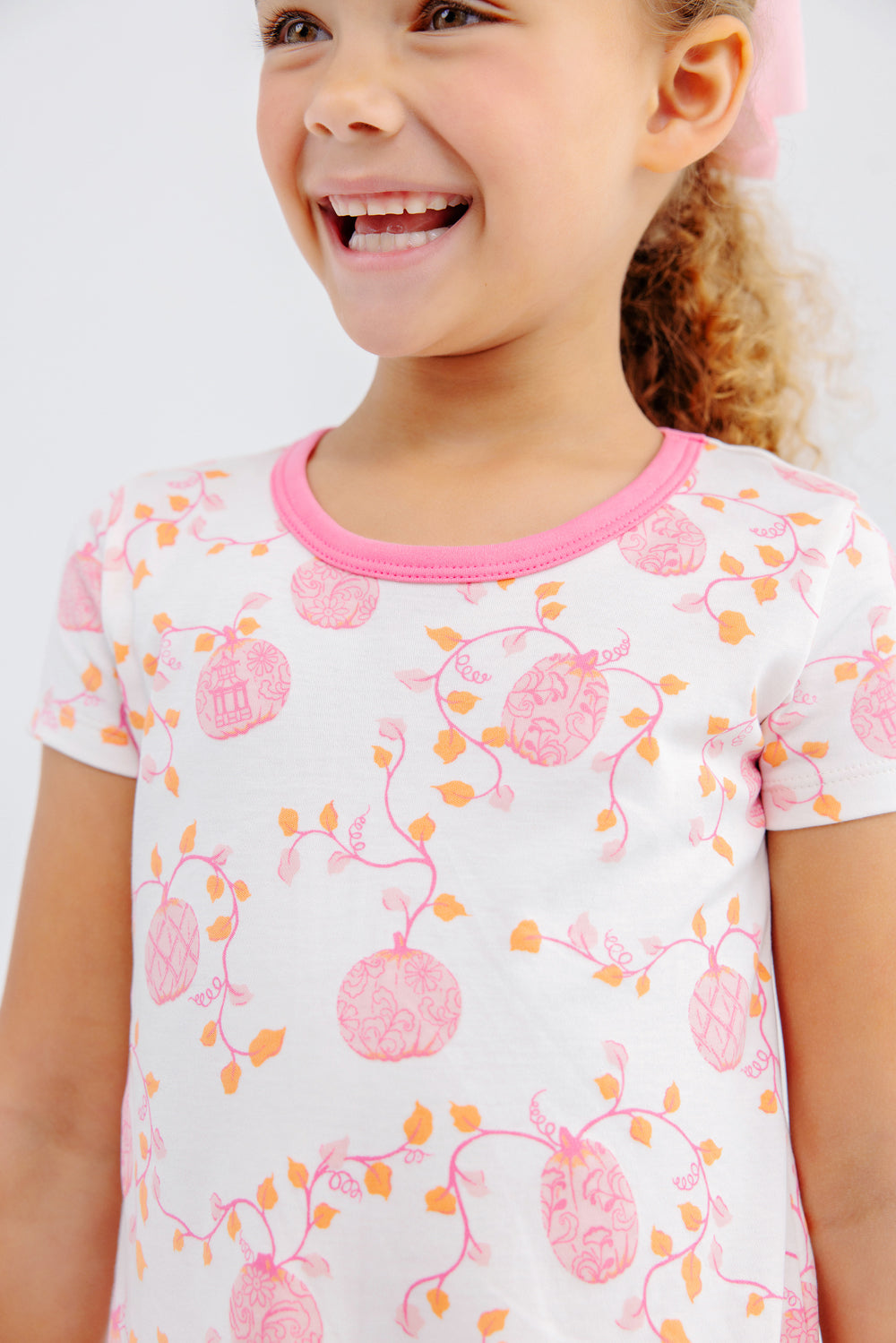 Polly Play Dress Short Sleeve Gourd-geous Palmetto Pearl Romany Rose