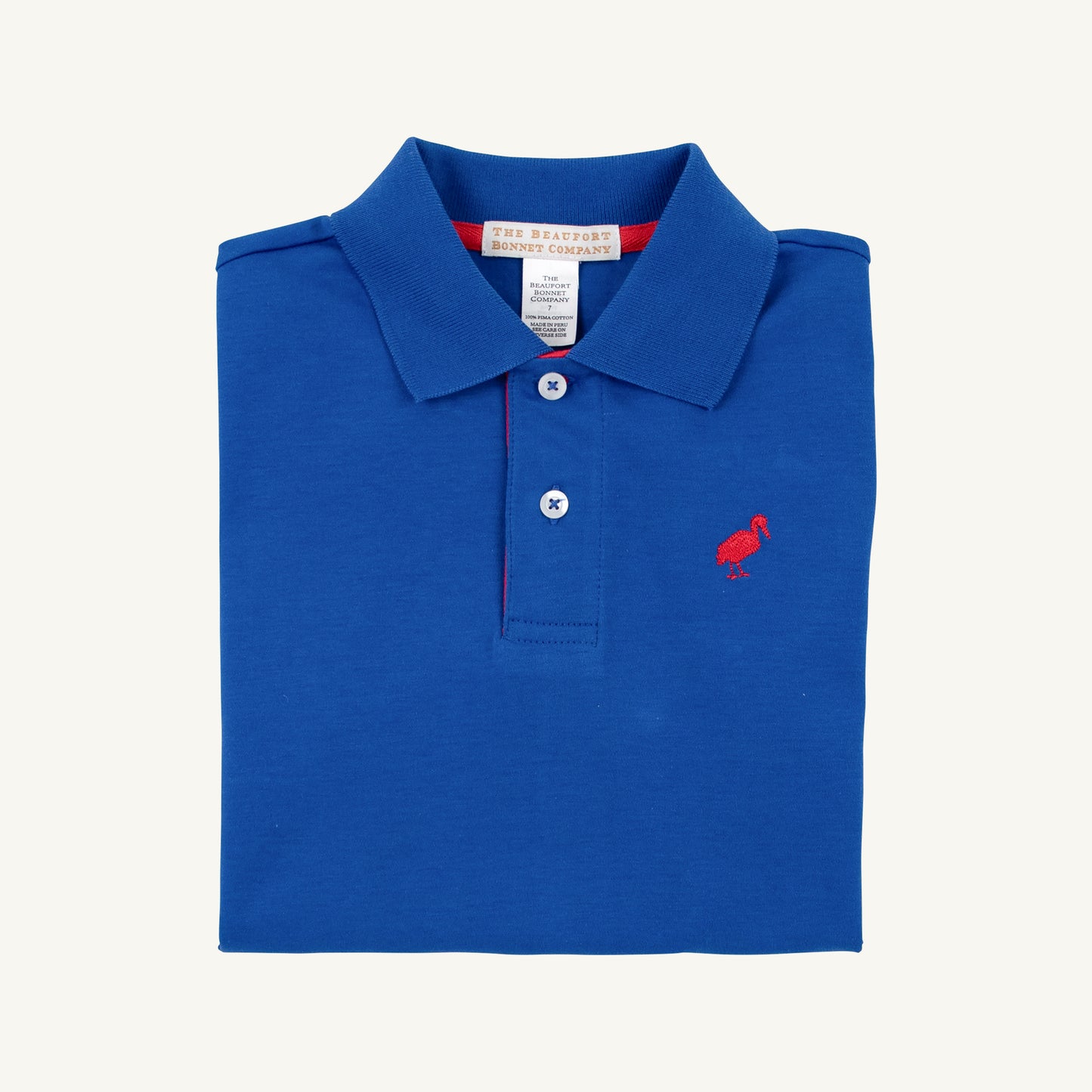 Prim and Proper Polo SS - Pima Rockefeller Royal Nantucket Navy