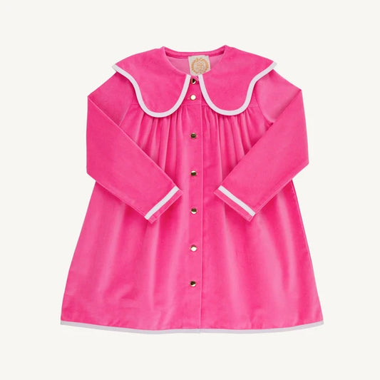Tabitha’s Teacher’s Pet Dress Winter Park Pink Velveteen