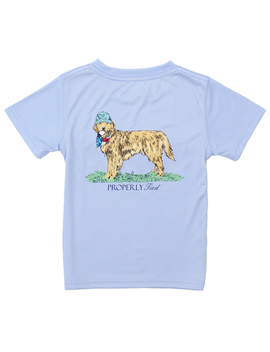 Boys American Pup-Light Blue