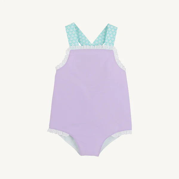 Sisi Sunsuit Lauderdale Lavendar with Dunmore Doo-Dad