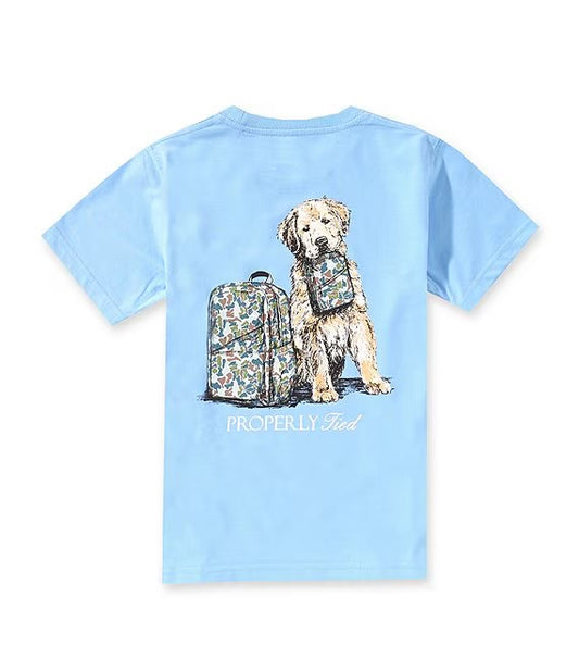 Boys Study Buddy SS Light Blue