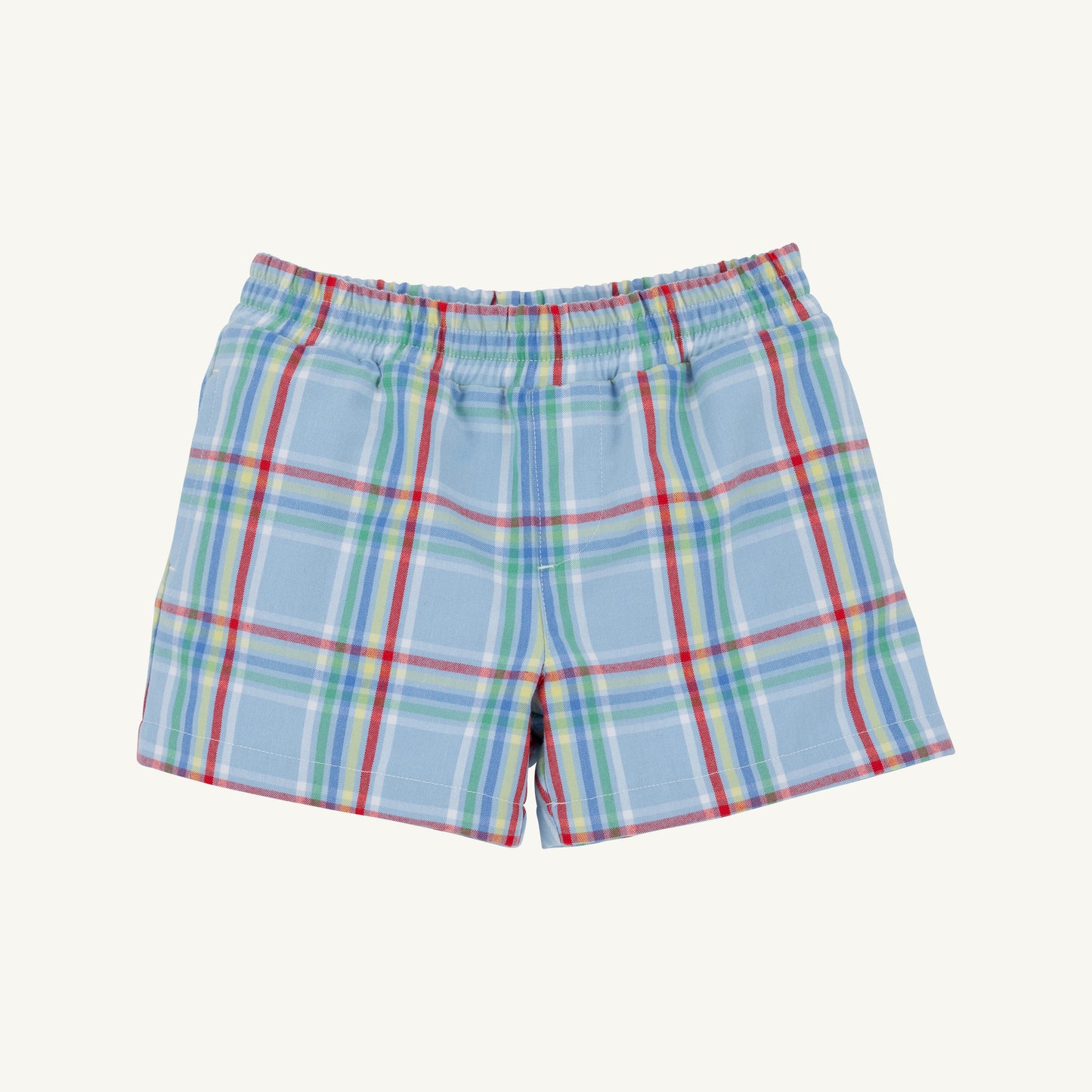 Sheffield Shorts Kensington Court Plaid Worth Avenue White