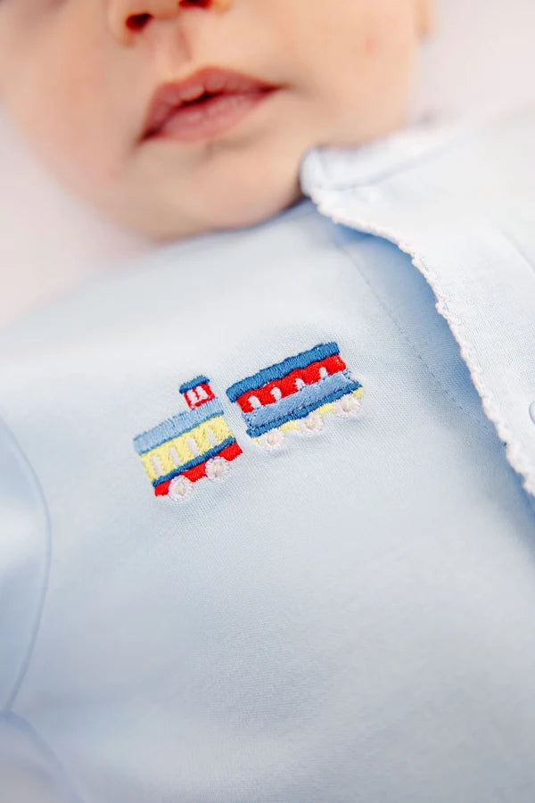 Twinkle Twinkle 2-in-1 Buckhead Blue with Trains