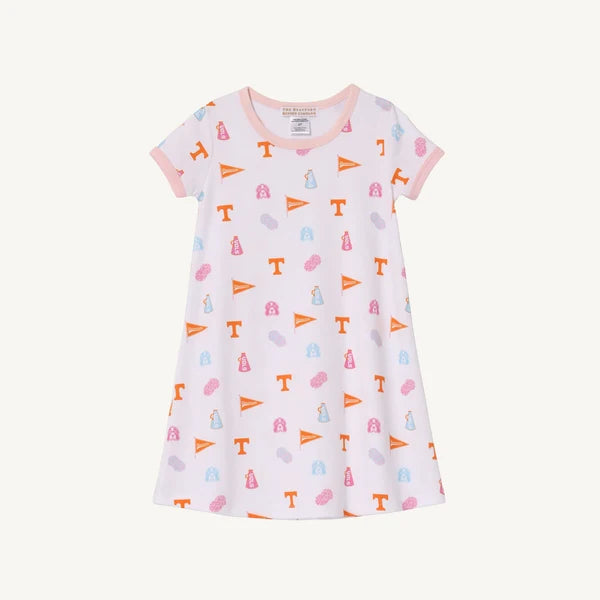 Tennessee Polly Play Dress Victory in Orange Palm Beach Pink