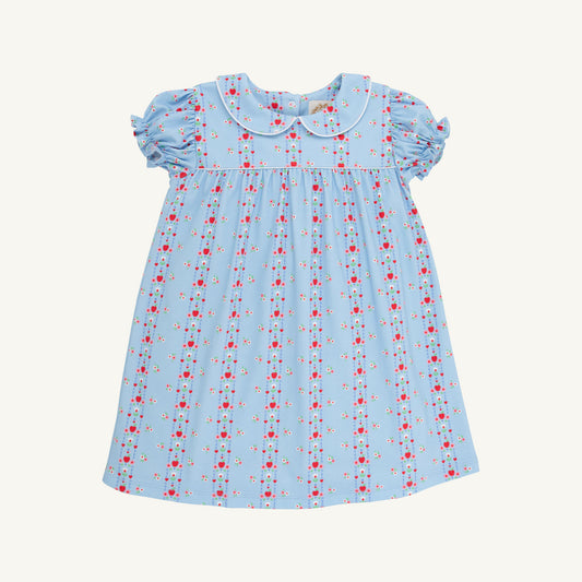 Holly Day Dress First Day Flowers Worth Avenue White