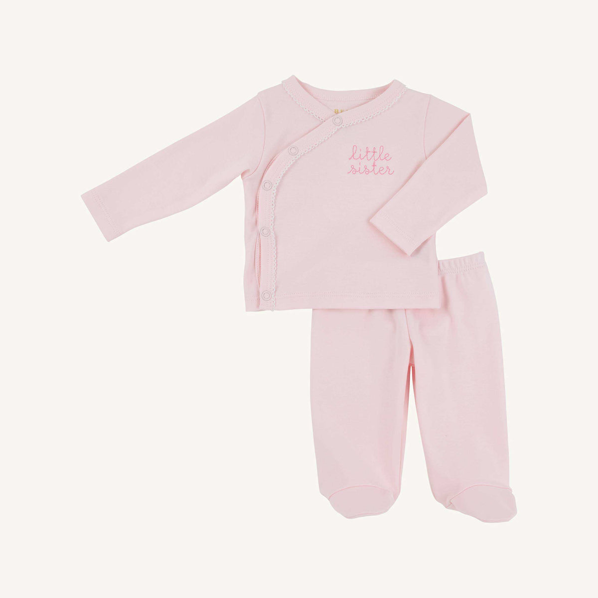 Cameron Cross Front Set Palm Beach Pink Worth Ave White Hamptons Hot Pink Little Sister