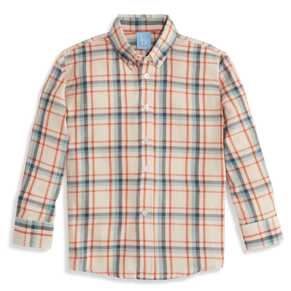 Bakers Plaid, Button Down