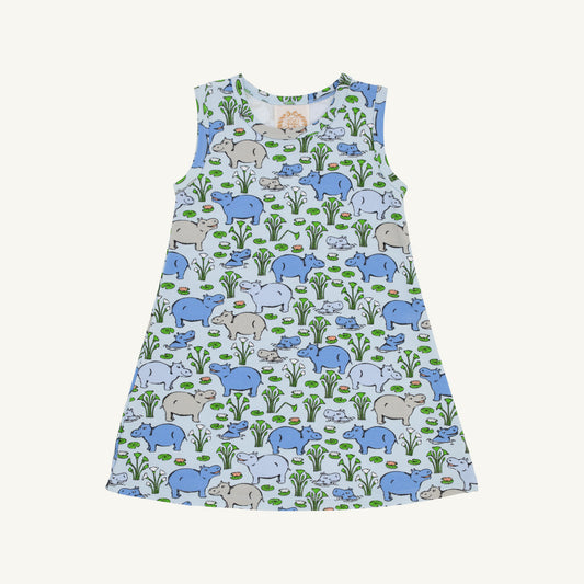 Polly Play Dress Bal Harbor Hippo Beale Street Blue