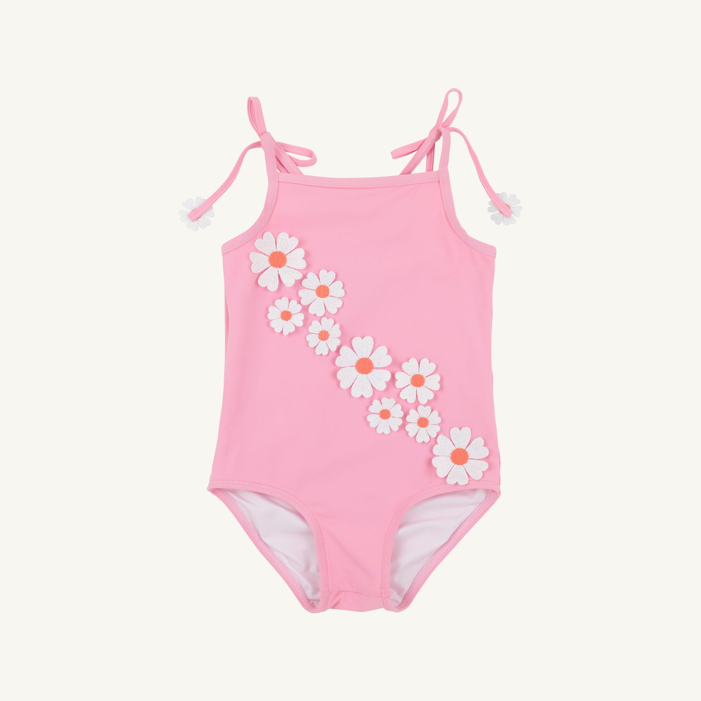 St. Lucia Swimsuit Hamptons Hot Pink Seashore Sherbert Flowers