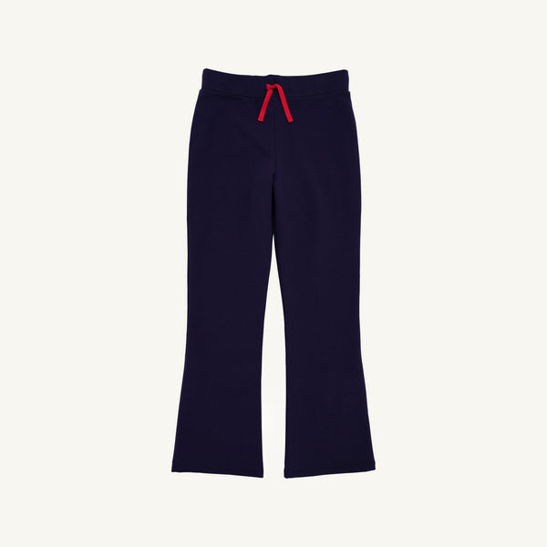 Patty Pants Nantucket Navy & Richmond Red with Flowers