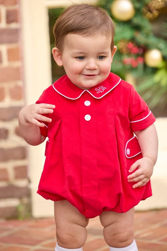 Davant Bubble - Red Corduroy