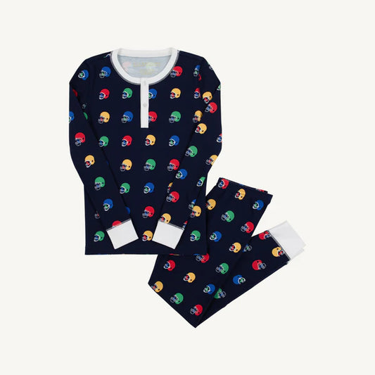 Payton Pajama Set 
Hut! with Worth Avenue White