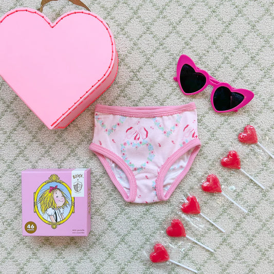 Pippy's Underpinnings Fancy Like Foral (Palm Beach Pink) / Hamptons Hot Pink