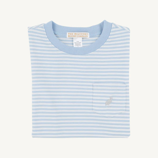 Carter Crewneck Beale Street Blue Stripe/Beale Street Blue/Grantley Gray