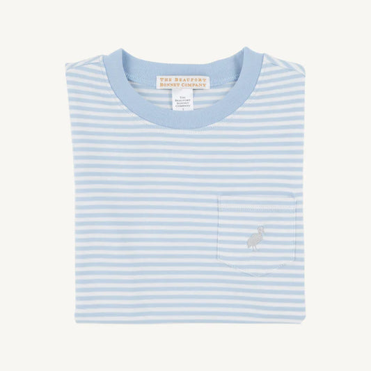 Carter Crewneck Beale Street Blue Stripe/Beale Street Blue/Grantley Gray
