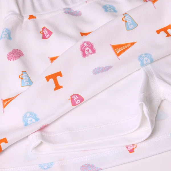 Searcy Skort Tennessee Victory in Orange Worth Ave White