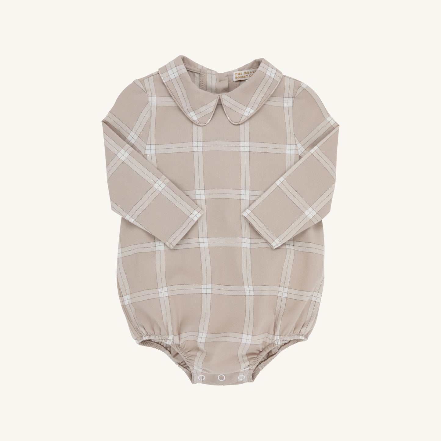 Peter Pan Collared Shirt and Onesie Flannel Thompson Park Plaid
