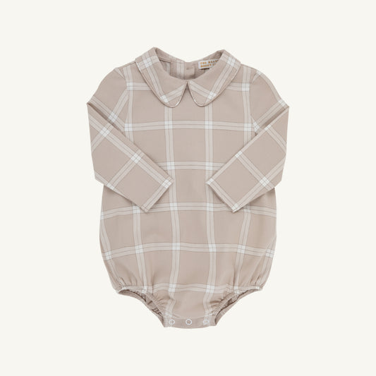 Peter Pan Collared Shirt and Onesie Flannel Thompson Park Plaid