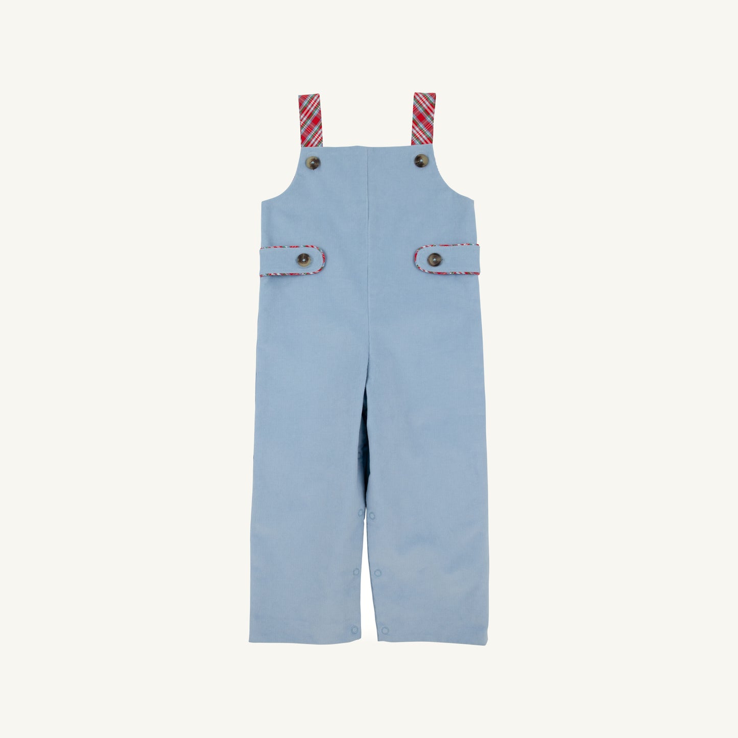 Teddy's Tab Longall Corduroy Barrington Blue Woodspoint Plaid