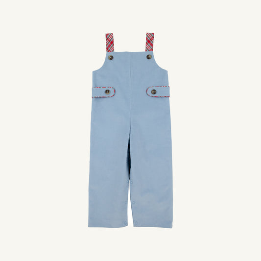 Teddy's Tab Longall Corduroy Barrington Blue Woodspoint Plaid