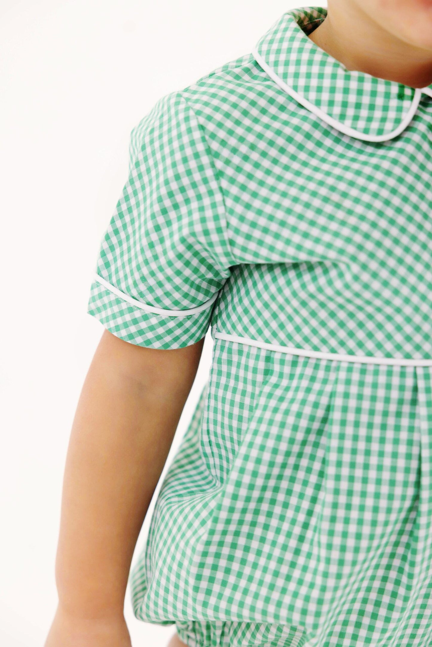 Bradford Bubble Gibson Island Green Mini Gingham