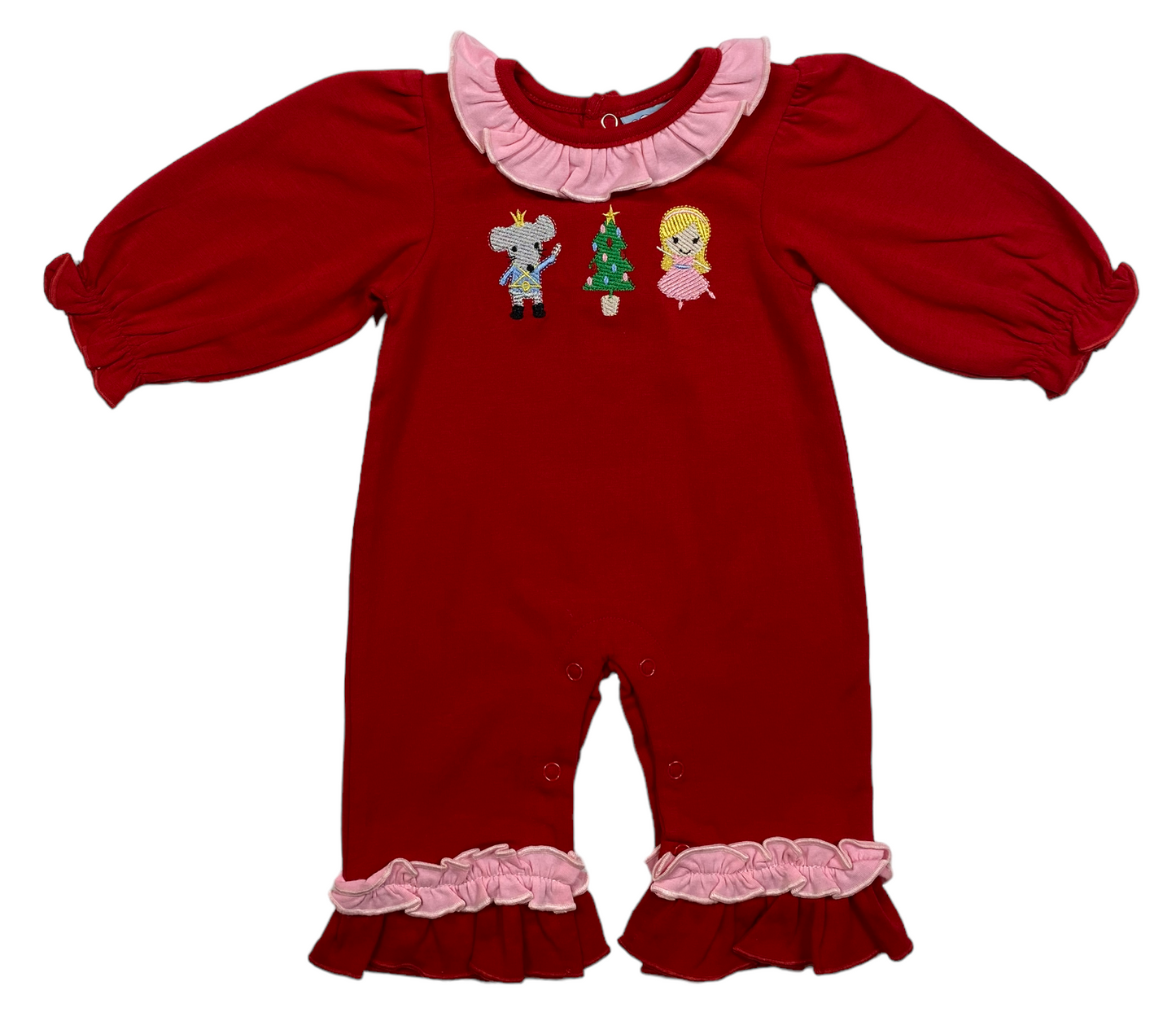 Nutcracker Applique Boys Romper