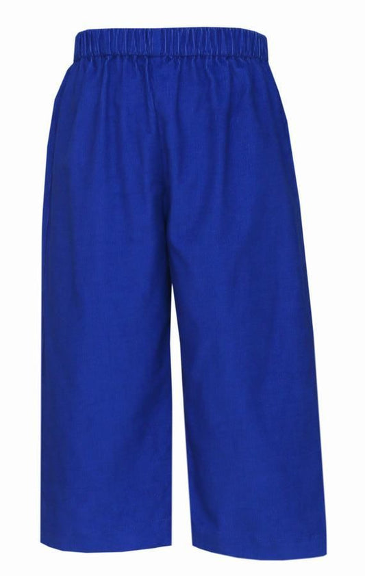 Royal Blue Corduroy Pants