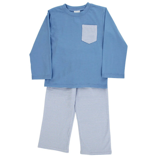 Porter Pant Set - Light Blue