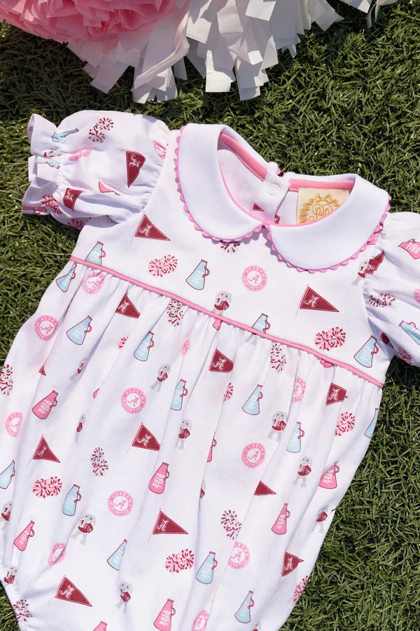 Alabama Britt Bubble Sweet Home Honey with Worth Avenue White & Hamptons Hot Pink