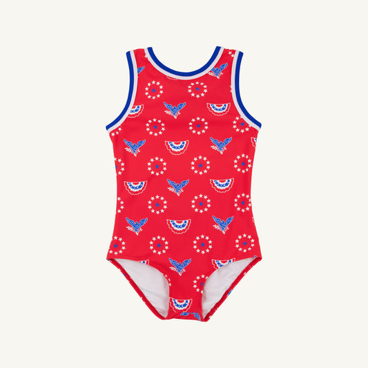Samantha Swimsuit Star Spangled Swag Worth Ave White Rockefeller Royal
