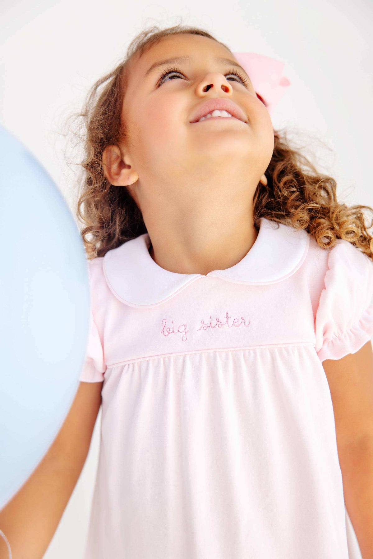 Holly Day Dress Palm Beach Pink Worth Ave White Hamptons Hot Pink Big Sister