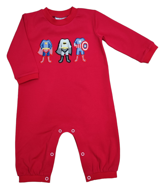 Super Hero Applique Romper